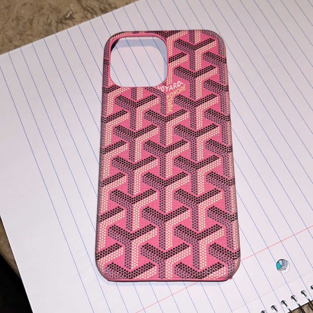 Goyard iphone 12 pro max case